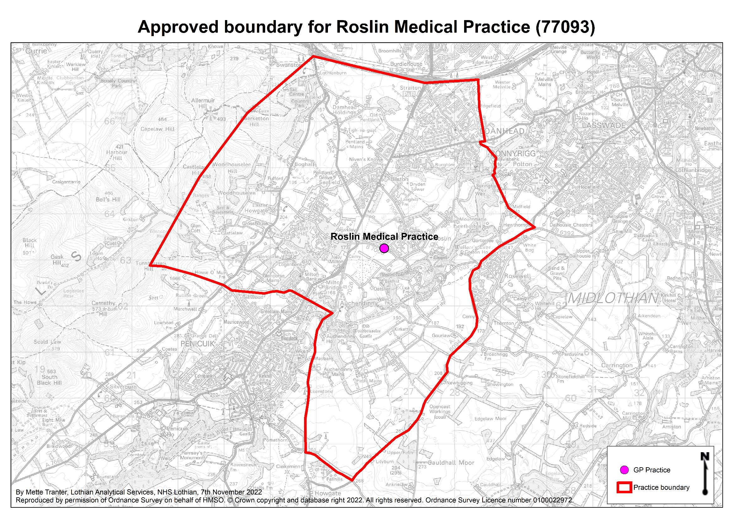 Roslin boundary map